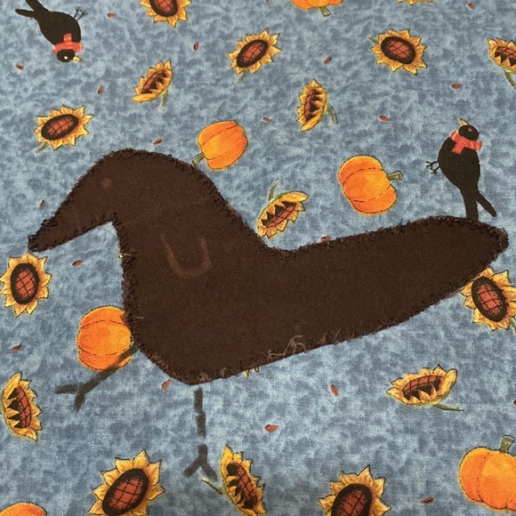 Cottagecore vintage handmade Halloween pillow case - Picture 4 of 5